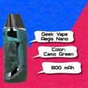 Набор GeekVape Aegis Nano POD kit 30 Вт Camo Green, 1 шт., без жидкости